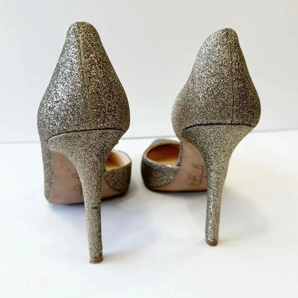 JESSICA SIMPSON Sparkly D'Orsay Party Heels Size 7.5 - Picture 9 of 9